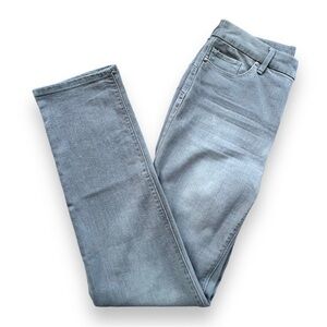 CHICO’S Women’s So Lifting Slim-Leg Stingray Jeans Grey Size 0 (4)